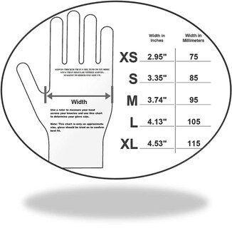 Foto 5 | Foto 5 | Guantes Saf-care Endurance Nitrile 11.5 Pulgadas Puño Extendido 8 Mil - Venta Internacional.