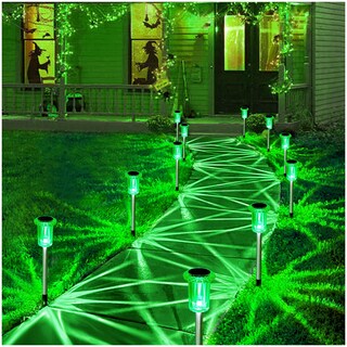 Foto 1 | Foto 1 | Luces Solares Gorrzai Para Halloween Paquete De 10 Unidades Impermeables Para Exteriores - Venta Internacional.