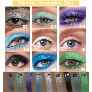 Foto 4 | Foto 4 | Sombra De Ojos Miasarah 2 En 1 Creamy Waterproof #9 Green - Venta Internacional.