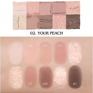 Foto 2 | Foto 2 | Paleta De Sombras De Ojos Bbia Essential Eye Palette 02 Your Peach - Venta Internacional.