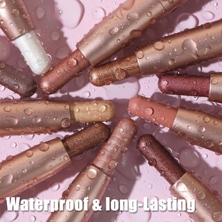 Foto 7 | Foto 7 | Sombra De Ojos En Barra Dekrion Shimmer-cream Waterproof 09 Marrón Claro - Venta Internacional.