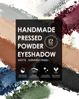 Foto 5 | Foto 5 | Paleta De Sombras De Ojos Hoomuss Silver Handmade Shimmer Gothic - Venta Internacional.