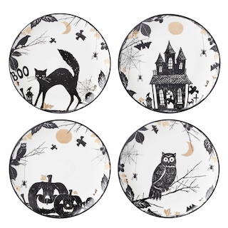 Foto 1 | Foto 1 | Juego De Platos Lenox Vintage Halloween Haunted Porcelain 4 Piezas - Venta Internacional.