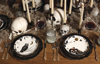 Foto 3 | Foto 3 | Juego De Platos Lenox Vintage Halloween Haunted Porcelain 4 Piezas - Venta Internacional.