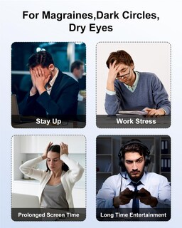 Foto 6 | Foto 6 | Masajeador De Ojos Morelax Con Calor Y Música Bluetooth Color Negro - Venta Internacional.