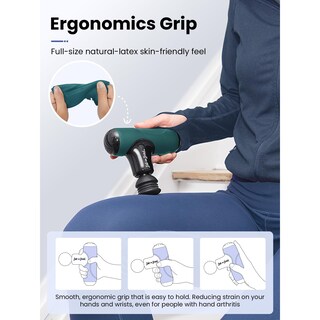 Foto 7 | Foto 7 | Pistola De Masaje Bob And Brad Q2 Mini Masajeador De Tejido Profundo Color Verde - Venta Internacional.