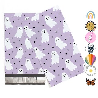 Foto 1 | Foto 1 | Paquete De Sobres De Polietileno Color Menta Fantasma De Halloween 6 X 9 Pulgadas Paquete De 200 - Venta Internacional.