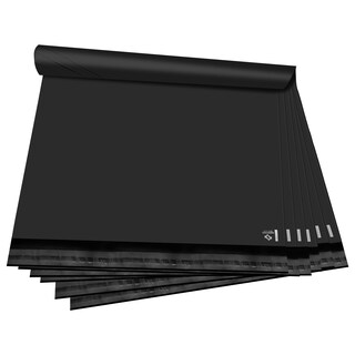 Foto 1 | Foto 1 | Poly Mailers Kkbestpack 24 X 24 Cm 100 Unidades Para Pequeñas Empresas Color Negro - Venta Internacional.