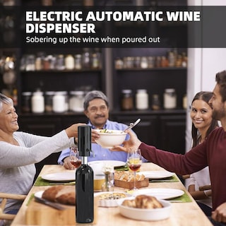 Foto 5 | Foto 5 | Aireador De Vino Eléctrico  Decantador  Dispensador De Vino  Recargable Por Usb - Venta Internacional.