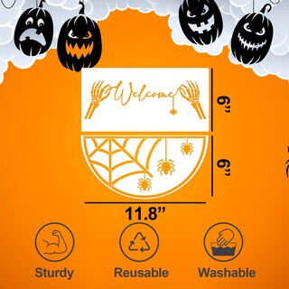 Foto 2 | Foto 2 | Plantillas De Pintura Sunverse Halloween Para Madera Y Telas - Venta Internacional.