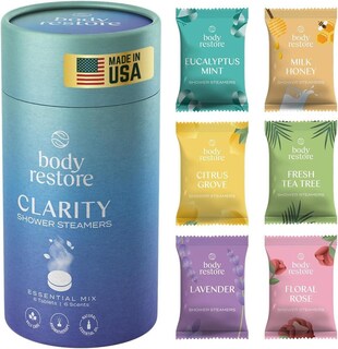 Foto 1 | Foto 1 | Vaporizadores De Ducha Body Restore Para Aromaterapia Paquete De 6 Unidades Clarity Grove - Venta Internacional.
