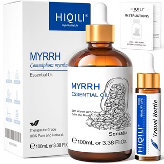 Foto 1 | Foto 1 | Aceite Esencial De Mirra Hiqili 100 Ml Para Piel Rostro Y Difusor - Venta Internacional.