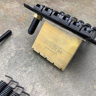 Foto 3 | Foto 3 | Set De Trémolo Con Cierre Gotoh Floyd Rose Black Pge1996tb - Venta Internacional.