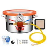 Cámara De Vacío Vtg Vogten 5.7l Con Tapa De Vidrio Templado 304 Ss - Venta Internacional.