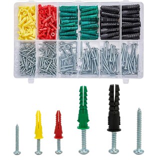 Foto 1 | Foto 1 | Kit De Anclajes Y Tornillos De Plástico Para Paneles De Yeso T.k.excellent 400 Piezas - Venta Internacional.