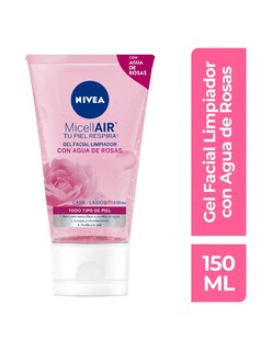 Foto 4 | Foto 4 | Gel Facial Limpiador Nivea Agua De Rosas 150 Ml + Gratis Termo Güish De Regalo
