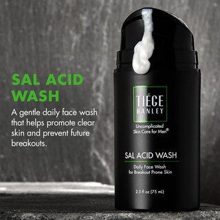 Foto 2 | Foto 2 | Limpiador Face Wash Tiege Hanley Con Ácido Salicílico Para Hombre 75 Ml - Venta Internacional.