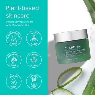 Foto 5 | Foto 5 | Mascarilla Facial Clarityrx Cold Compress Calmante Pepino 50 Ml - Venta Internacional.