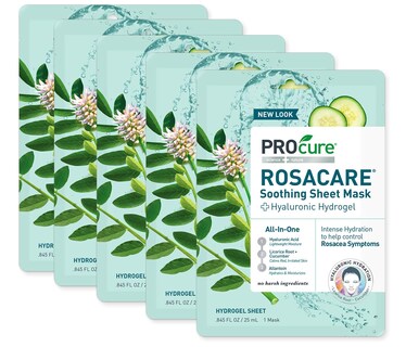 Foto 1 | Foto 1 | Mascarilla Facial Procure Rosacare Calmante Con 5 Mascarillas Hialurónicas - Venta Internacional.