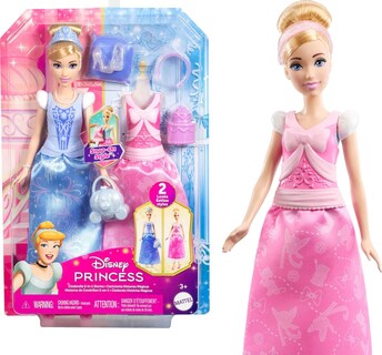 Foto 2 | Foto 2 | Disney Princesa Set De Juego Cenicienta Cambio De Vestido Jcr95