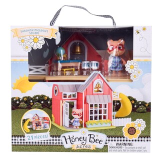 Foto 5 | Foto 5 | Set De Juguetes Honey Bee Acres Sunshine Meadow School 21 Piezas 3+ - Venta Internacional.