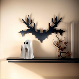 Foto 7 | Foto 7 | Figura De Fantasma Kidhabe  Divertida Figura De Halloween Con El Dedo Medio  8 8 Cm - Venta Internacional.