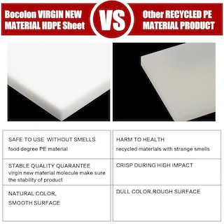 Foto 5 | Foto 5 | Lámina De Hdpe Bocolon Negra Para Industria Pesada De 12 X 12 Cm - Venta Internacional.