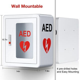 Foto 2 | Foto 2 | Desfibrilador De Primeros Auxilios Aed Cabinet Zipowy Montado En La Pared - Venta Internacional.