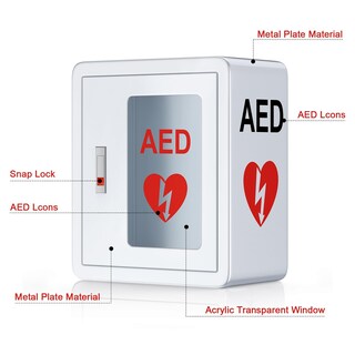 Foto 5 | Foto 5 | Desfibrilador De Primeros Auxilios Aed Cabinet Zipowy Montado En La Pared - Venta Internacional.