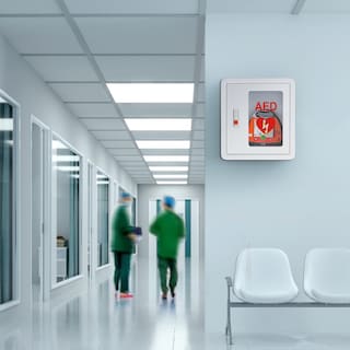 Foto 7 | Foto 7 | Desfibrilador De Primeros Auxilios Aed Cabinet Zipowy Montado En La Pared - Venta Internacional.