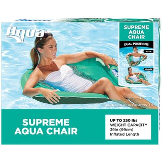 Foto 1 | Foto 1 | Silla De Piscina Float Aqua Supreme Hexagonal Multiposición Color Verde Azulado - Venta Internacional.