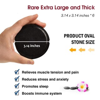 Foto 3 | Foto 3 | Piedras De Masaje Maxdee Essential Hot Stones Para Masaje - Venta Internacional.