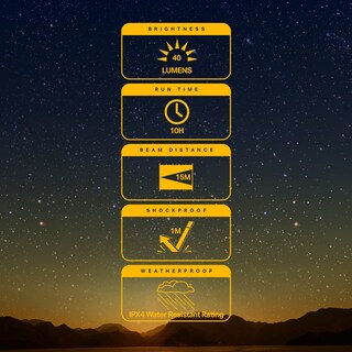 Foto 6 | Foto 6 | Linterna Lux-pro Lp395 De Gel Que Brilla En La Oscuridad 40 Lúmenes - Venta Internacional.