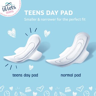 Foto 2 | Foto 2 | Almohadillas Menstruales Lil-lets Teens Day Con Alas 70 Unidades - Venta Internacional.