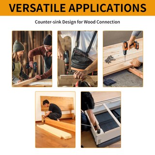 Foto 3 | Foto 3 | Tornillos Confirmat Yaayii M7 X 60 Mm Acero Al Carbono Negro 50 Unidades - Venta Internacional.