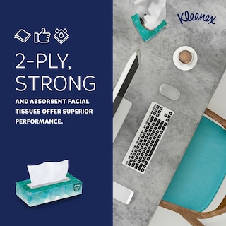 Foto 5 | Foto 5 | Pañuelo Facial Kleenex Professional Bulk De 2 Capas Blanco (100 Pañuelos Por Caja 36 Cajas) - Venta Internacional.