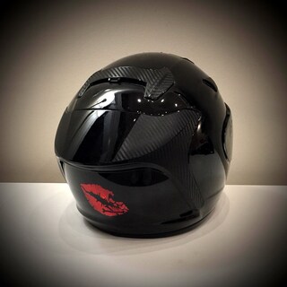 Foto 3 | Foto 3 | Calcomanía Customtaylor33 Reflectante De Alta Intensidad Con Forma De Calavera De Beso De La Muerte - Venta Internacional.