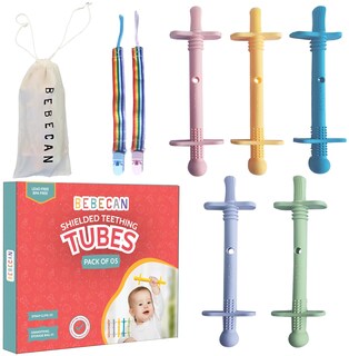 Foto 1 | Foto 1 | Tubos De Dentición Bebecan Shielded Baby Relief De 0 A 36 Meses - Venta Internacional.