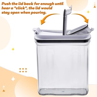 Foto 5 | Foto 5 | Set De Almacenamiento De Recipientes Para Cereales Freshkeeper De 4 Litros (135 2 Oz)  4 Piezas - Venta Internacional.