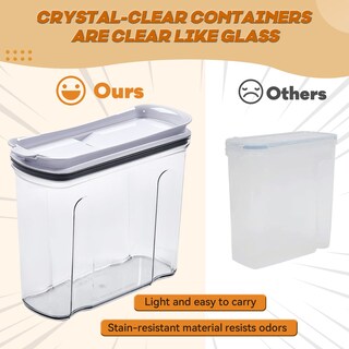 Foto 7 | Foto 7 | Set De Almacenamiento De Recipientes Para Cereales Freshkeeper De 4 Litros (135 2 Oz)  4 Piezas - Venta Internacional.