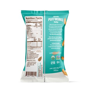 Foto 4 | Foto 4 | Snack Puffworks Baby De Cacahuetes Y Almendras 14 G (paquete De 12) - Venta Internacional.