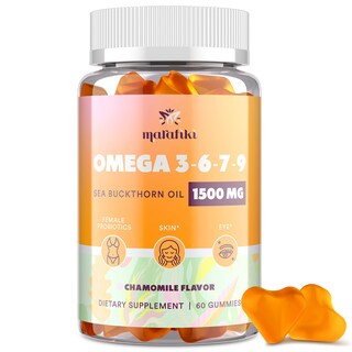 Foto 1 | Foto 1 | Gomitas Omega 3 6 7 9 Marafiki Para Mujer Con Aceite De Espino Amarillo - Venta Internacional.