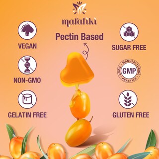 Foto 7 | Foto 7 | Gomitas Omega 3 6 7 9 Marafiki Para Mujer Con Aceite De Espino Amarillo - Venta Internacional.