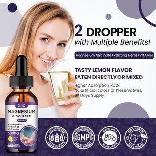 Foto 3 | Foto 3 | Suplemento De Glicinato De Magnesio Dilib 500 Mg Con Vitamina B6 - Venta Internacional.