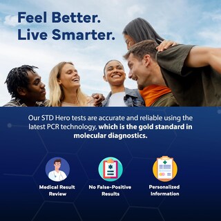 Foto 7 | Foto 7 | Prueba De Ets Better Life Science Std Hero En El Hogar Clamidia Gonorrea Y Tricomoniasis - Venta Internacional.