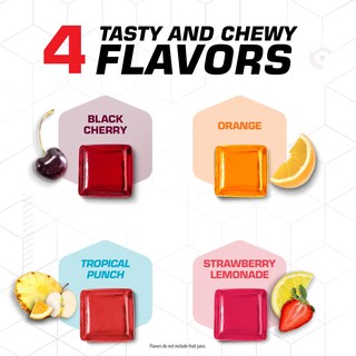 Foto 3 | Foto 3 | Paquete Variado Energy Chews Clif Bloks Con Cafeína 60 G (8x2) - Venta Internacional.