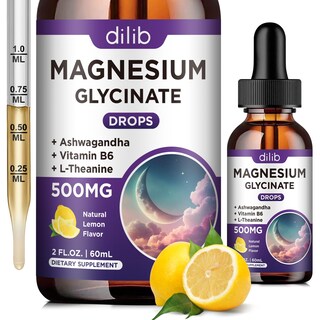 Foto 1 | Foto 1 | Suplemento De Glicinato De Magnesio Dilib 500 Mg Con Vitamina B6 - Venta Internacional.