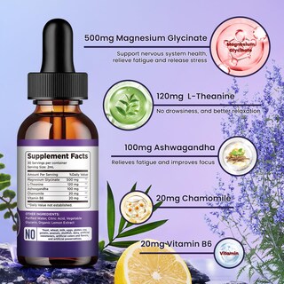 Foto 3 | Foto 3 | Suplemento De Glicinato De Magnesio Dilib 500 Mg Con Vitamina B6 - Venta Internacional.