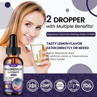 Foto 7 | Foto 7 | Suplemento De Glicinato De Magnesio Dilib 500 Mg Con Vitamina B6 - Venta Internacional.