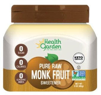 Foto 1 | Foto 1 | Tarro Crudo De 90 Ml Monk Fruit Health Garden - Venta Internacional.